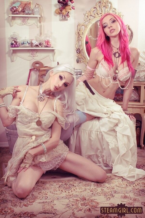 Free porn pics of Steampunk - Ivory And Fuchsia 14 of 54 pics