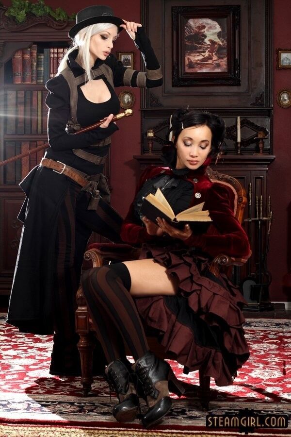 Free porn pics of Steampunk - Courtship 9 of 43 pics