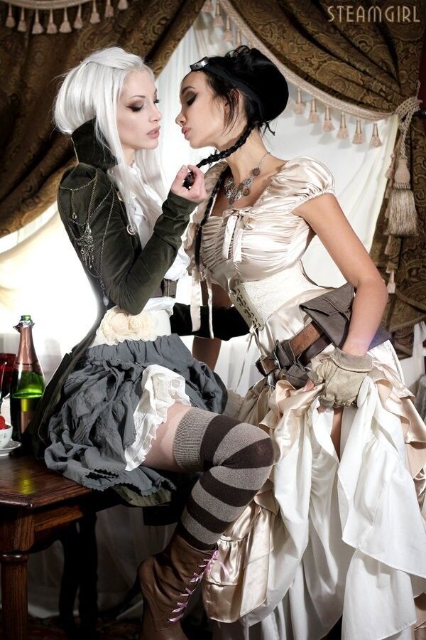 Free porn pics of Steampunk - Champagne and strawberries 9 of 46 pics