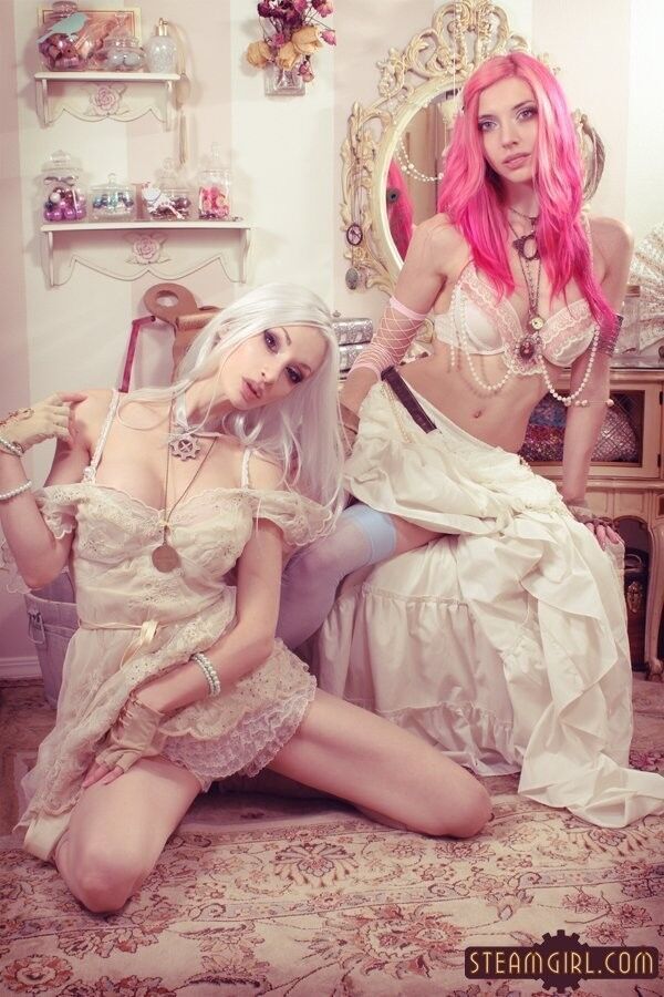 Free porn pics of Steampunk - Ivory And Fuchsia 13 of 54 pics