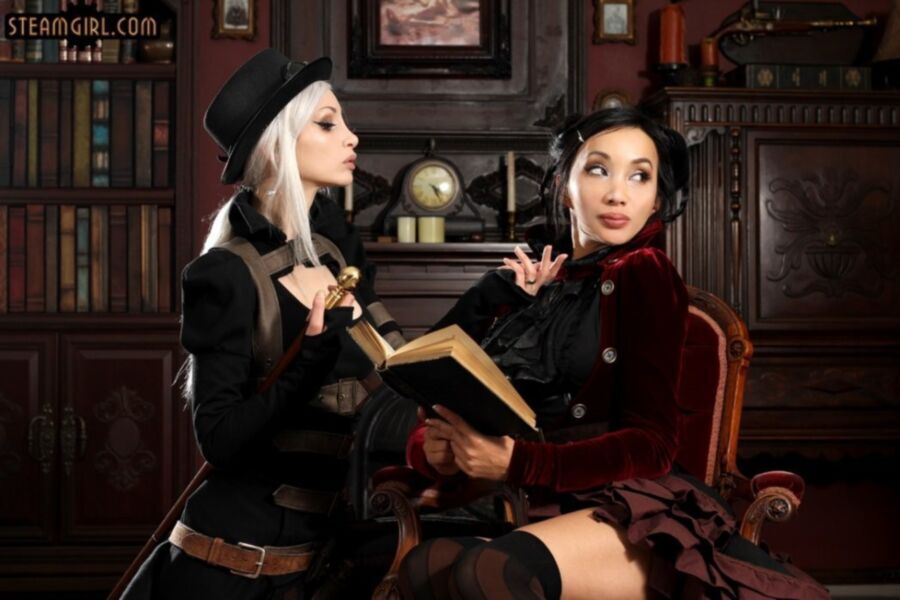Free porn pics of Steampunk - Courtship 12 of 43 pics