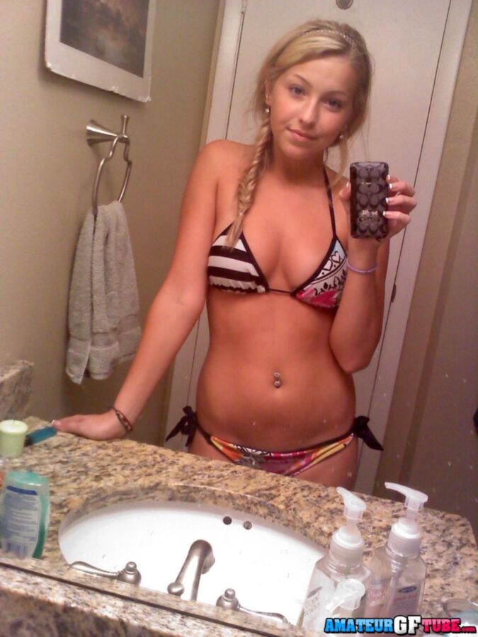 Free porn pics of Hot Blonde Teen In Bathroom Revealing All 12 of 21 pics