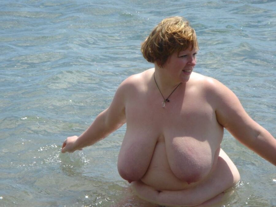 Free porn pics of Big boobs on the beach 12 of 53 pics