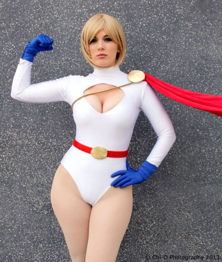 Free porn pics of Powergirl - cosplay busty slags 2 of 22 pics