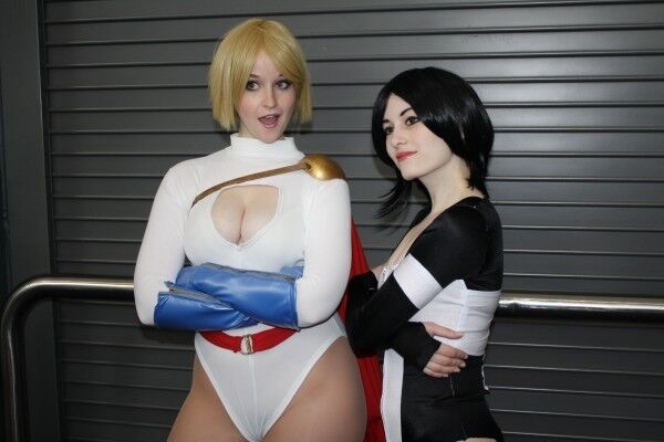 Free porn pics of Powergirl - cosplay busty slags 10 of 22 pics