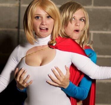 Free porn pics of Powergirl - cosplay busty slags 20 of 22 pics