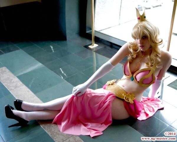 Free porn pics of Liz Katz as Princess Peach Cosplay 19 of 45 pics