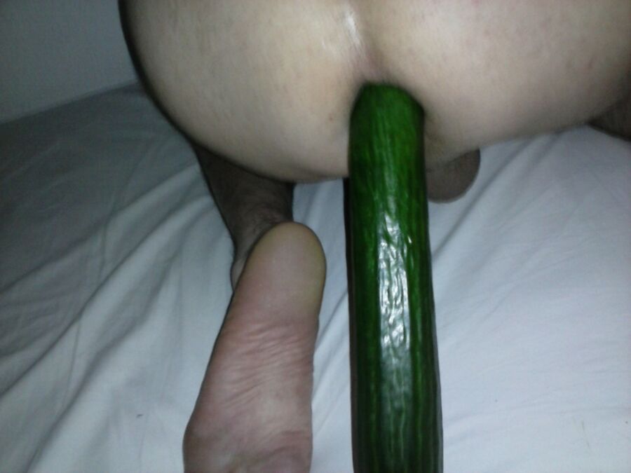Asses Photo Cucumber In My Ass Very Deep Penetration