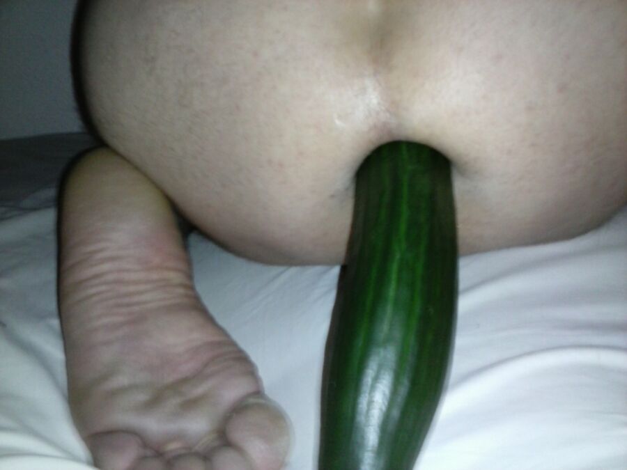 Cucumber Deep In Ass 74