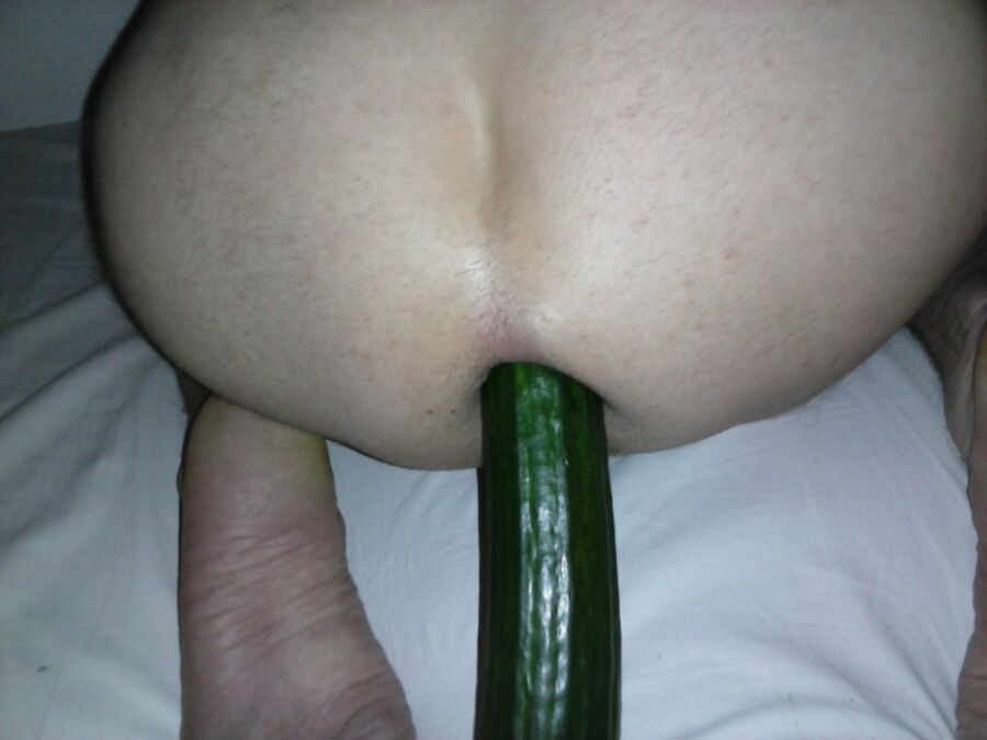 Cucumber Deep In Ass 25