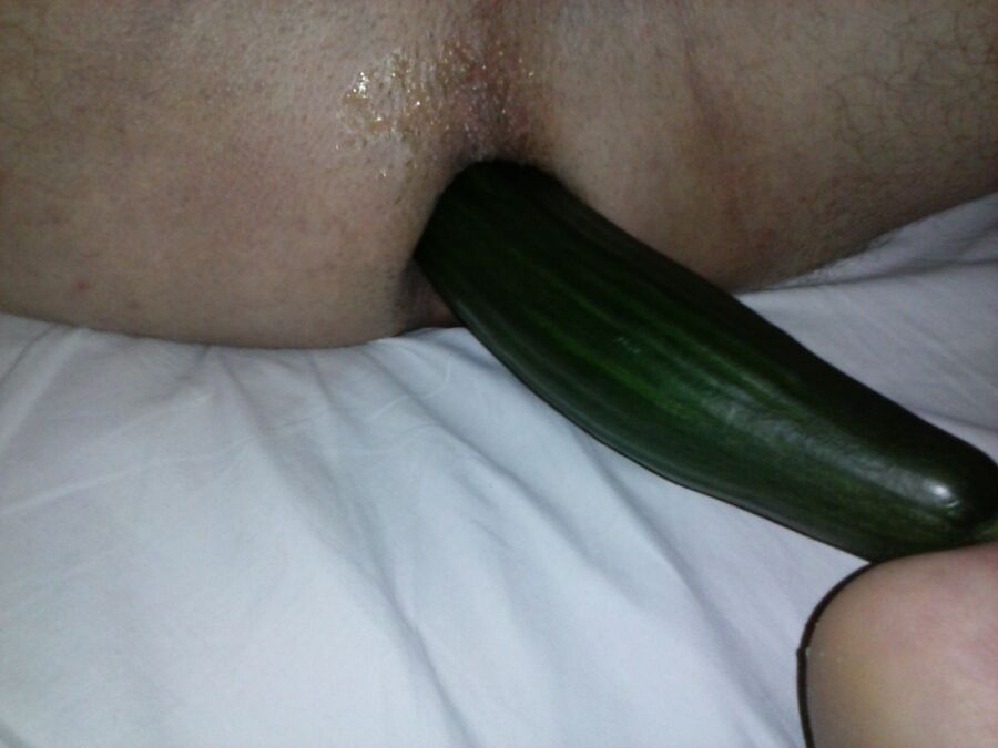 Asses Photo Cucumber In My Ass Very Deep Penetration