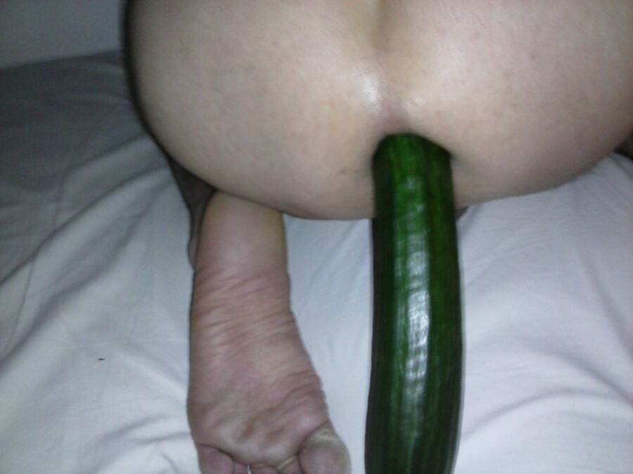Cucumber Deep In Ass 17