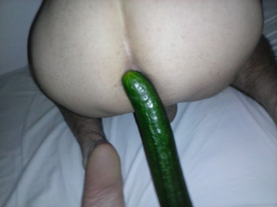 Cucumber Deep In Ass 38
