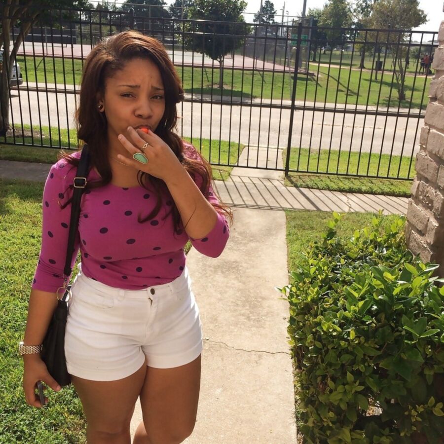 Thick Black Girl Selfie 17 of 21 pics