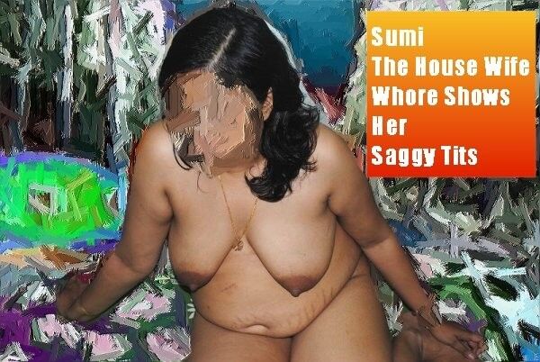 SUMI - THE INDIAN SHAMELESS HOUSEWIFE ACTS A COW & SHOWS SAGGY C 5 of 11 pics