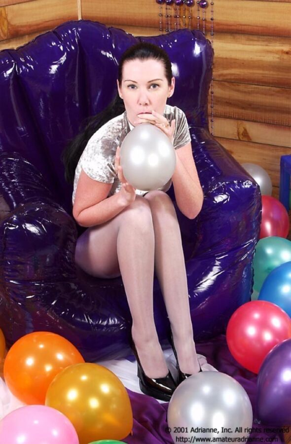 Free porn pics of Adrianne - Balloons 2 of 51 pics