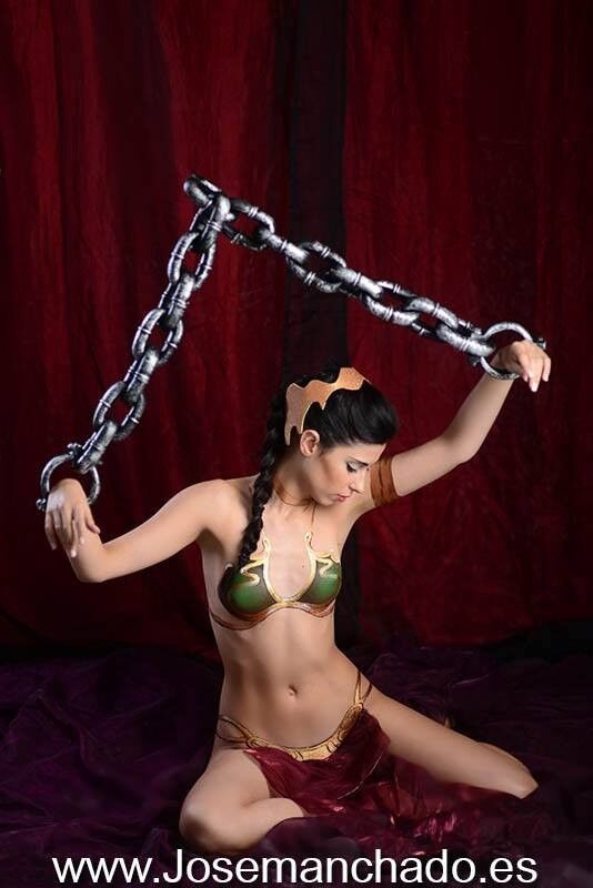Free porn pics of Leia Bodypainted 16 of 17 pics