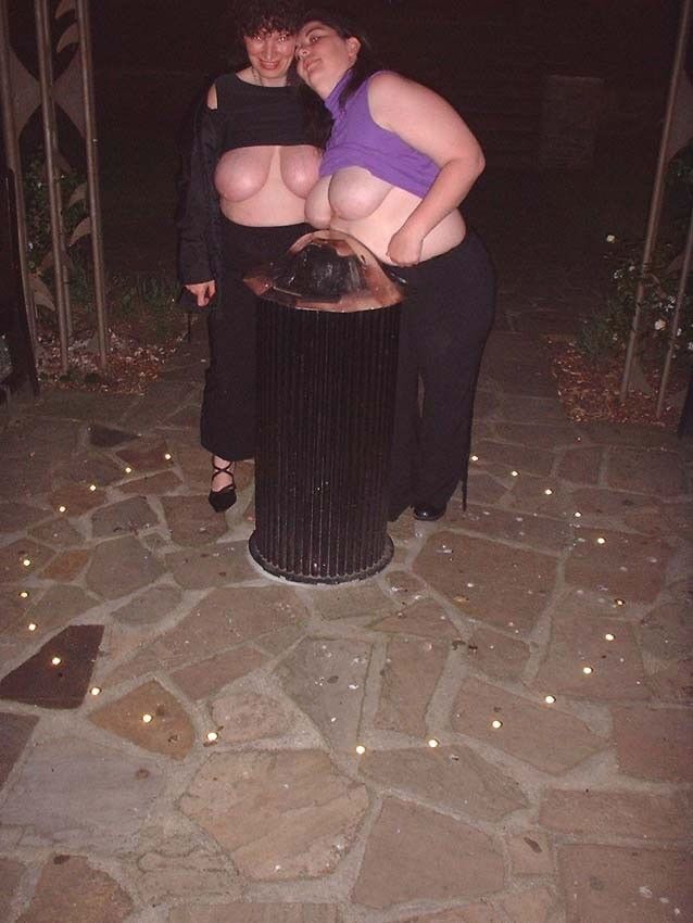 Free porn pics of A Couple of UK MILF Slags Out on the Tiown! 18 of 48 pics