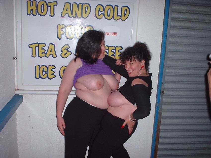 Free porn pics of A Couple of UK MILF Slags Out on the Tiown! 9 of 48 pics