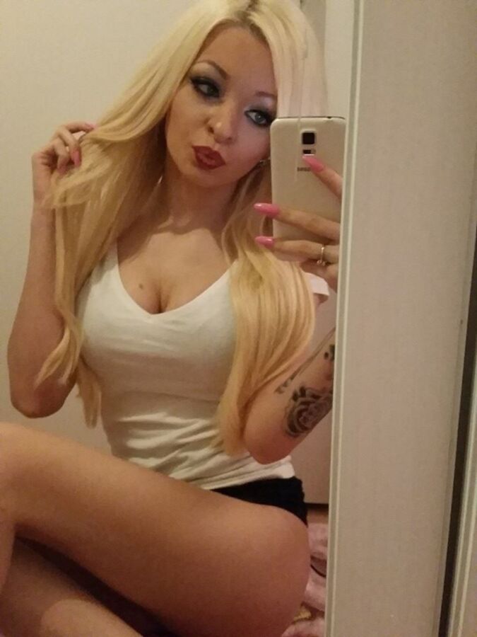 Free porn pics of Pieces of Me | Blonde Bimbo Barbie Bitch III 1 of 11 pics