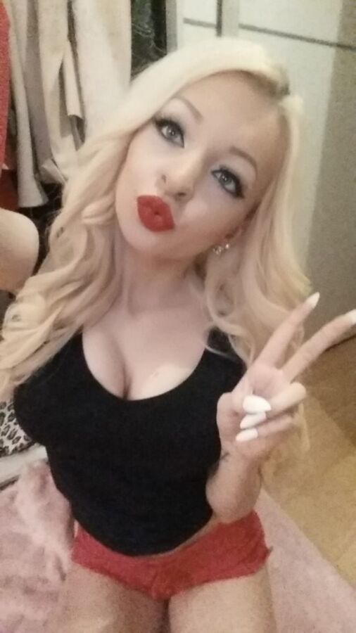 Free porn pics of Pieces of Me | Blonde Bimbo Barbie Bitch III 7 of 11 pics