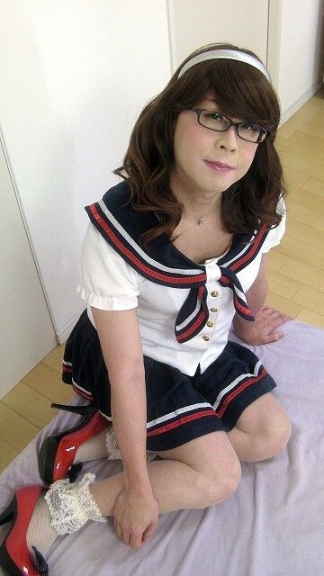 Like a Japanese school uniform ♪ 7 of 15 pics