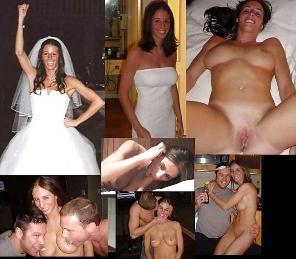 Free porn pics of Before and after - brides 3 of 93 pics