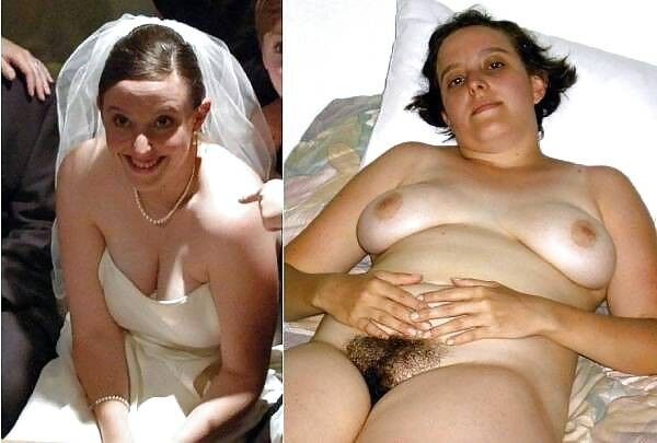 Free porn pics of Before and after - brides 19 of 93 pics