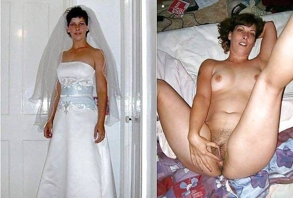 Free porn pics of Before and after - brides 9 of 93 pics