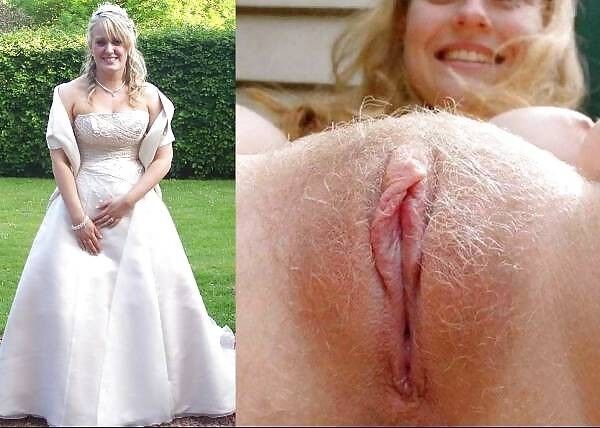 Free porn pics of Before and after - brides 21 of 93 pics