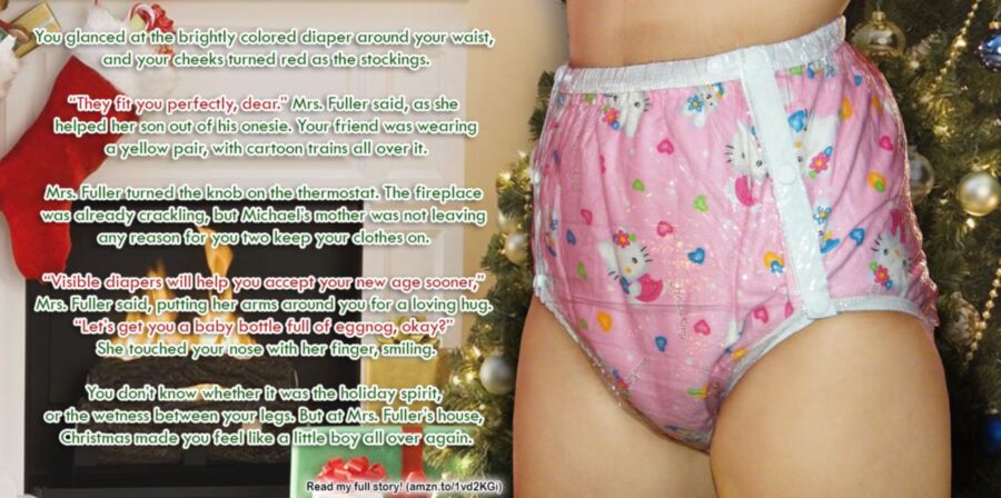 Free porn pics of Christmas in Diapers! (Sissy, Crossdressing, Femdom) 1 of 4 pics