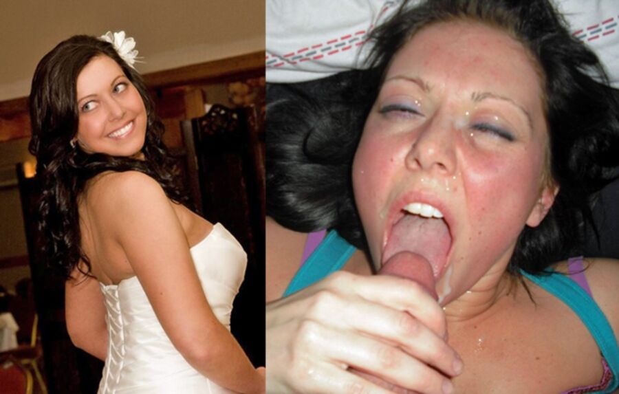 Free porn pics of Before and after - brides 4 of 93 pics