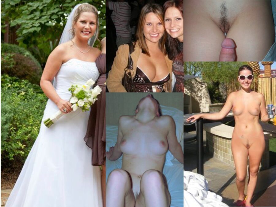 Free porn pics of Before and after - brides 10 of 93 pics