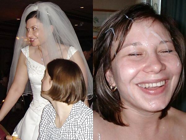Free porn pics of Before and after - brides 6 of 93 pics