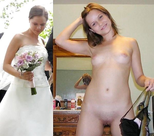 Free porn pics of Before and after - brides 24 of 93 pics