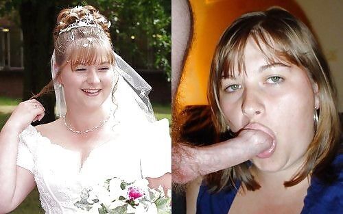 Free porn pics of Before and after - brides 16 of 93 pics