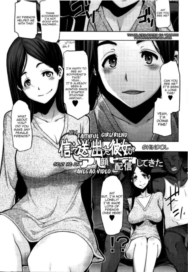 Free porn pics of Shinjite Okuridashita Kanojo (Interracial Manga) 1 of 4 pics