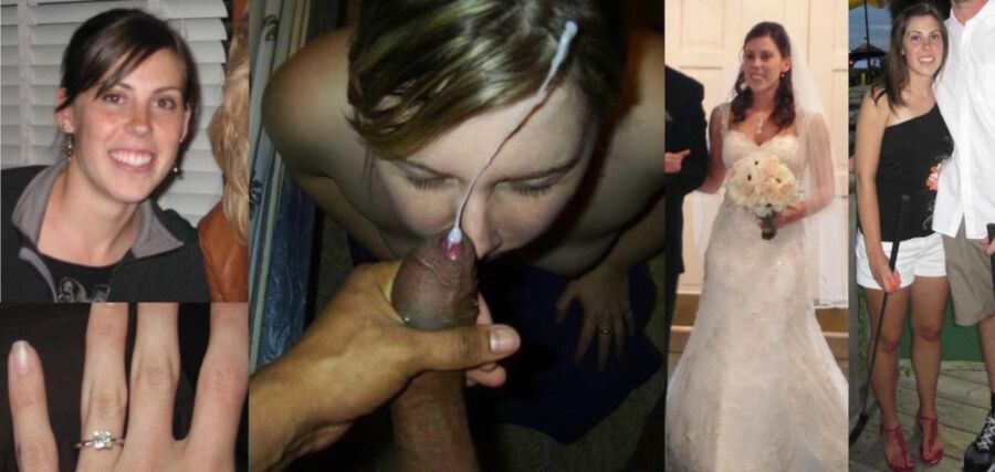 Free porn pics of Before and after - brides 18 of 93 pics