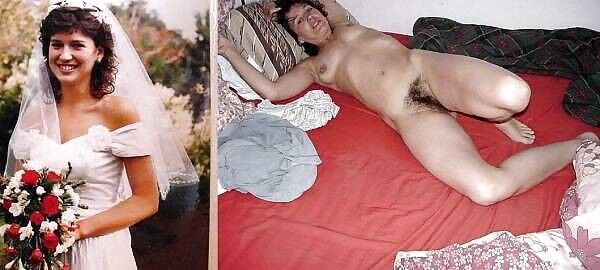 Free porn pics of Before and after - brides 22 of 93 pics