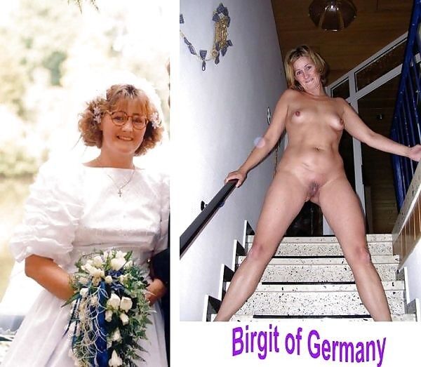 Free porn pics of Before and after - brides 16 of 93 pics