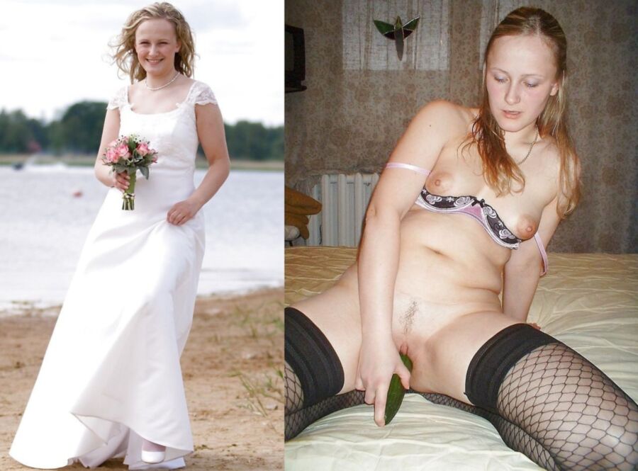 Free porn pics of Before and after - brides 1 of 93 pics