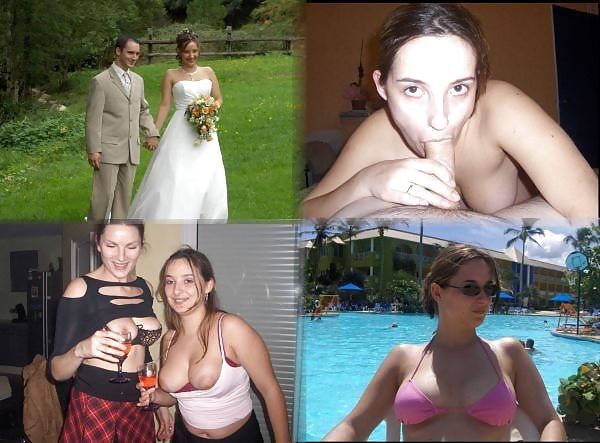 Free porn pics of Before and after - brides 7 of 93 pics