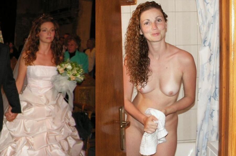 Free porn pics of Before and after - brides 13 of 93 pics