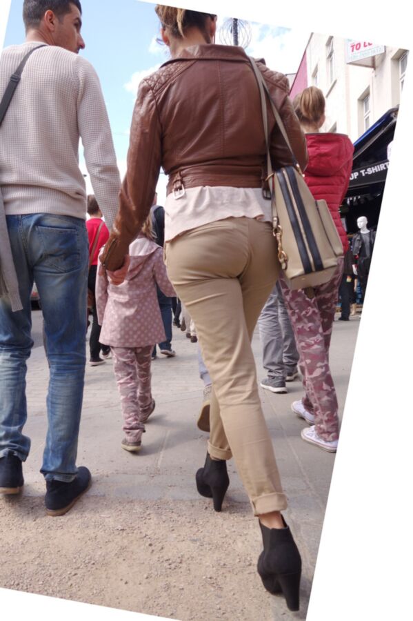 Free porn pics of Candid round ass in brown pants. 004 6 of 20 pics