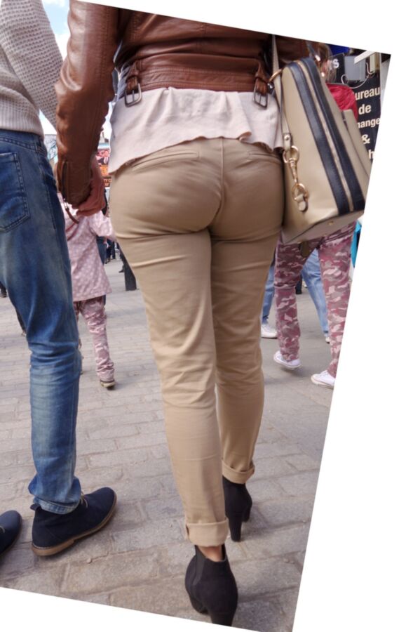 Free porn pics of Candid round ass in brown pants. 004 19 of 20 pics