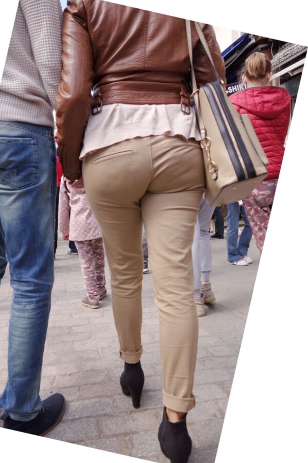 Free porn pics of Candid round ass in brown pants. 004 17 of 20 pics