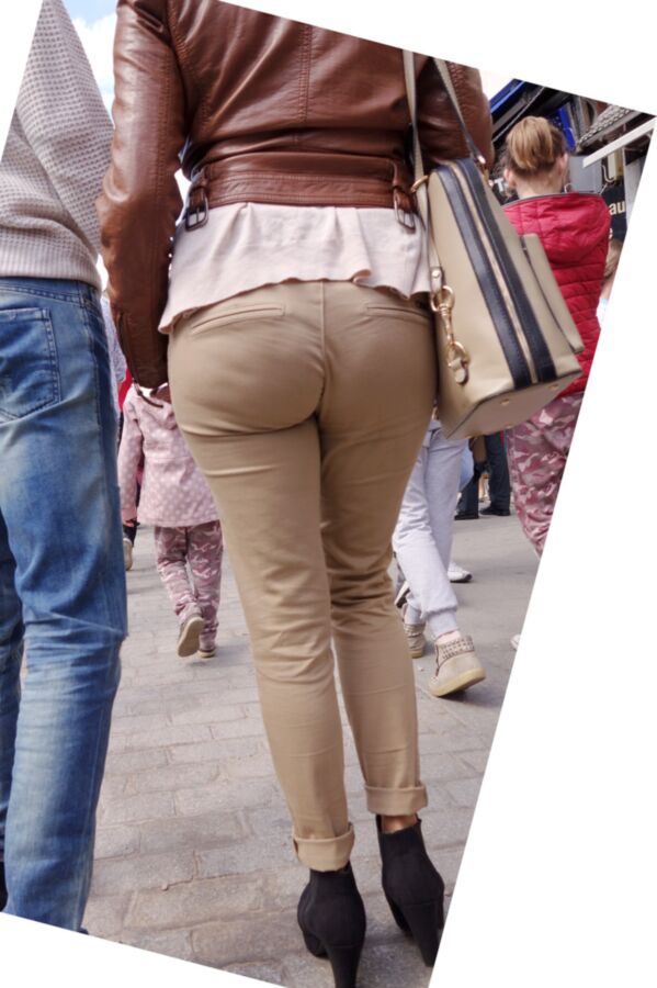 Free porn pics of Candid round ass in brown pants. 004 18 of 20 pics
