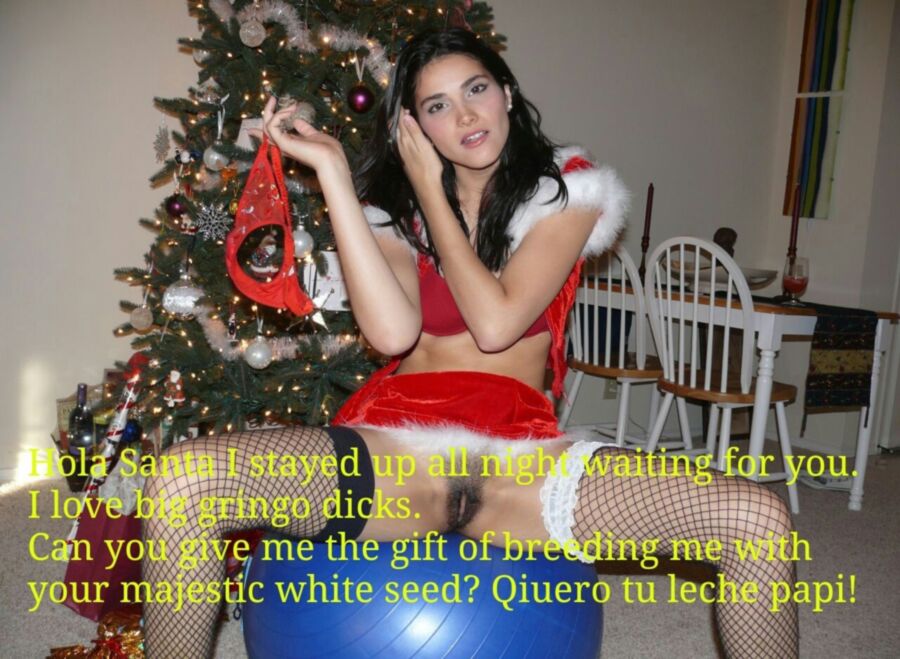 Free porn pics of Merry Christmas Fans Of Latinas! 6 of 9 pics