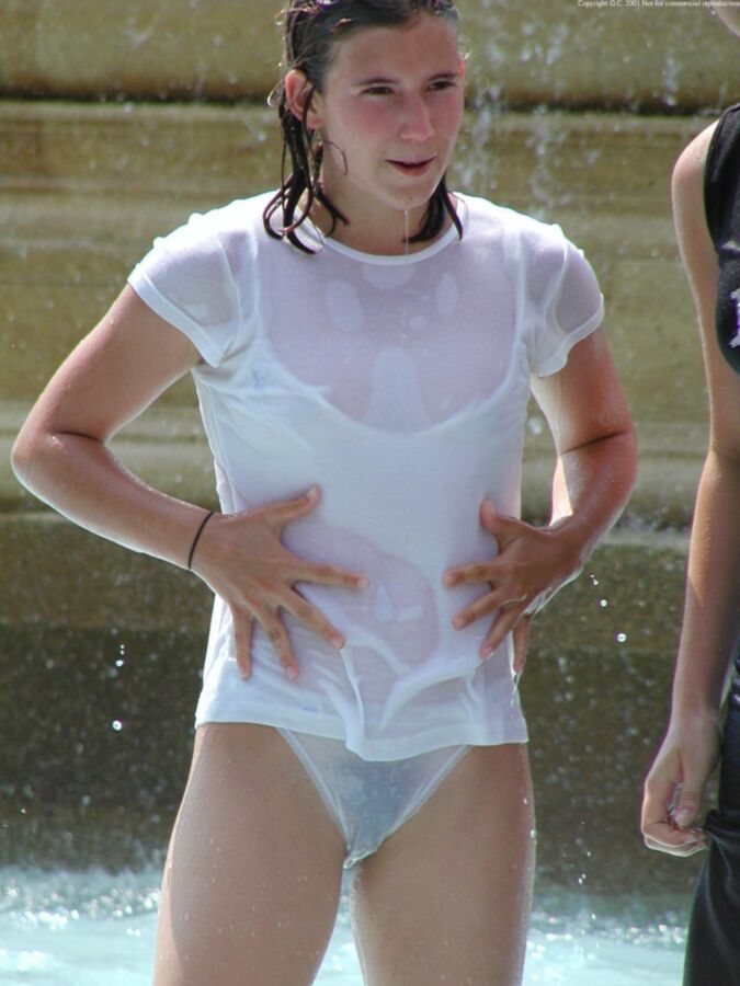 Free porn pics of Girls in wet clothes 9 of 37 pics