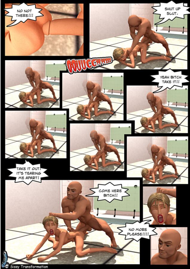Free porn pics of Sissy Transformation Comic 7 of 8 pics